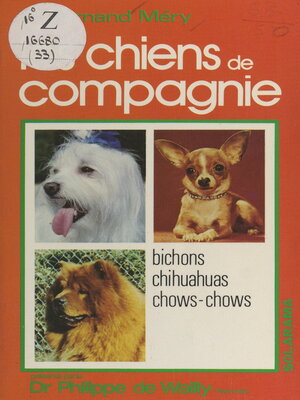 cover image of Les chiens de compagnie
